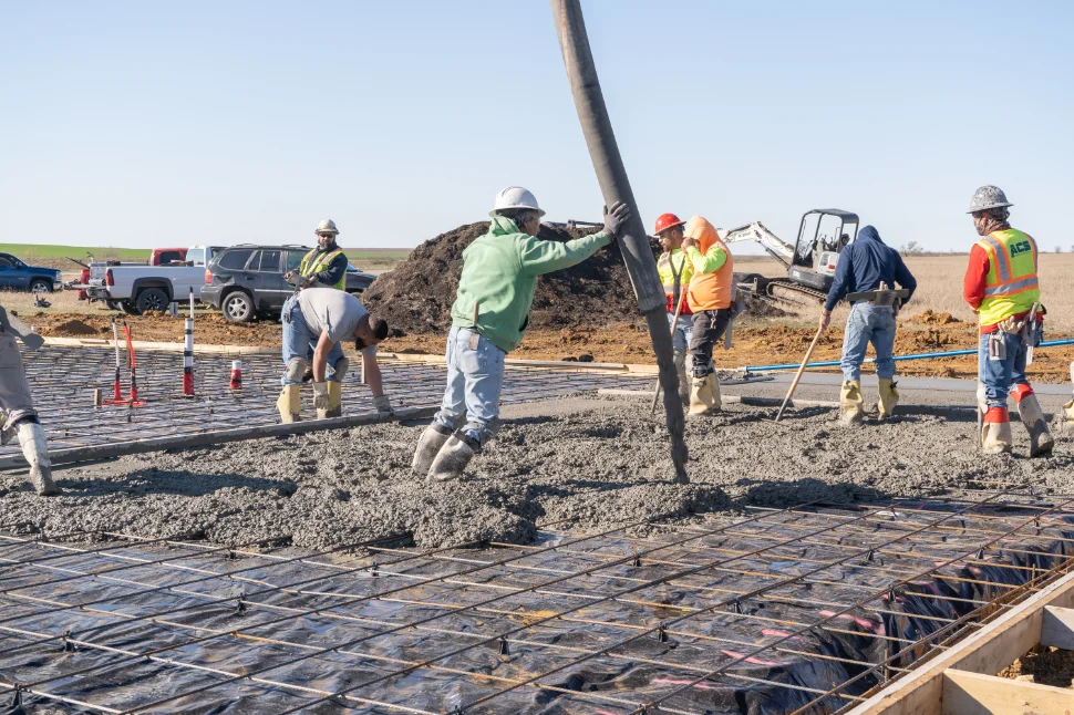 Concrete contractor in Blue Berry Hill, TX