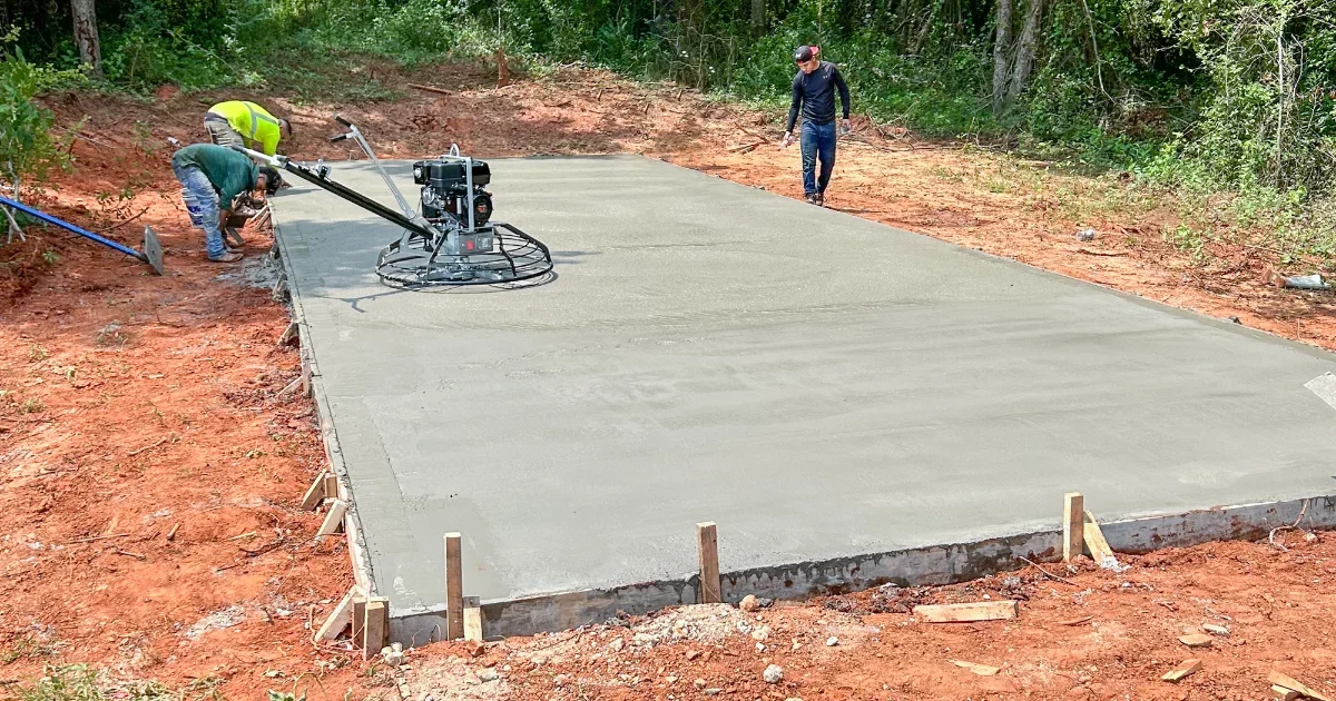 Cabin Foundation for Couple Moving onto Raw Texas Property