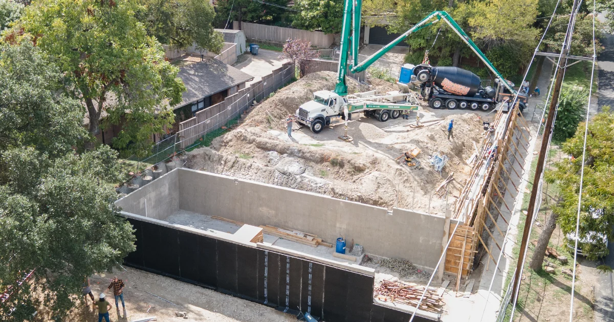 Dallas Basement Foundation: Basement and Retaining Walls