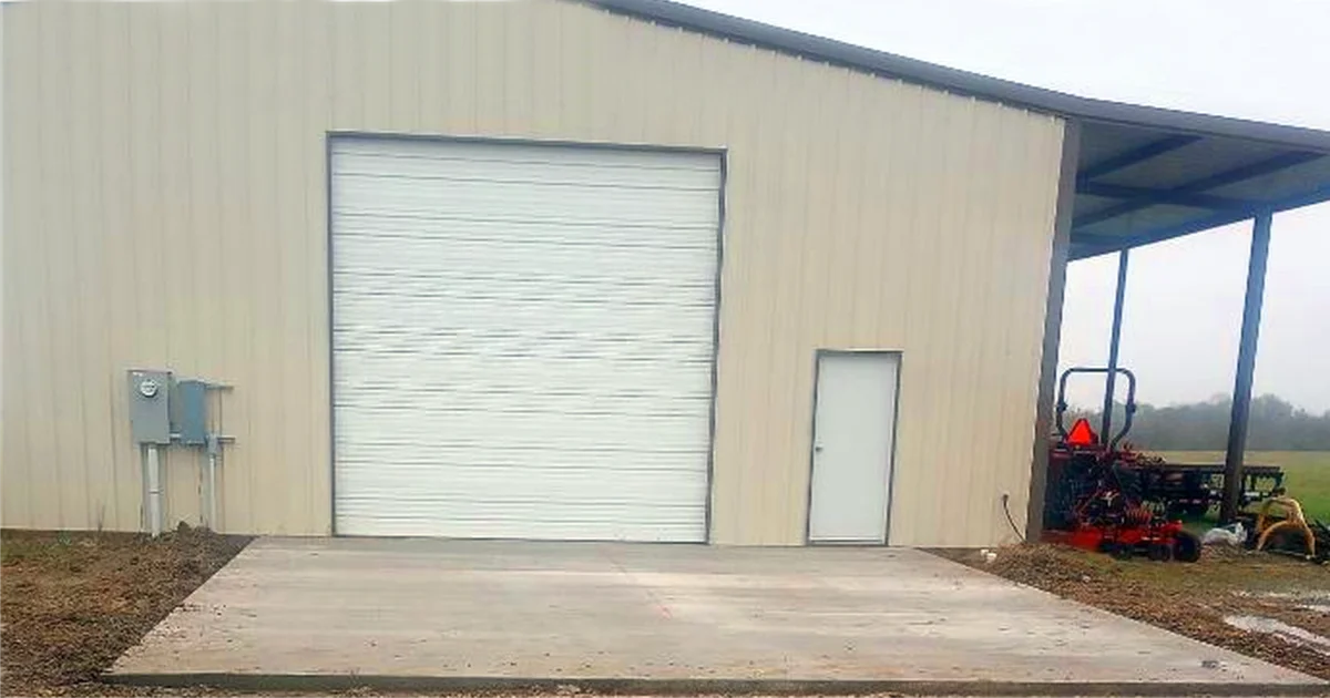 Enhancing a Hobby Shop with a Durable Concrete Apron in Grandview, TX