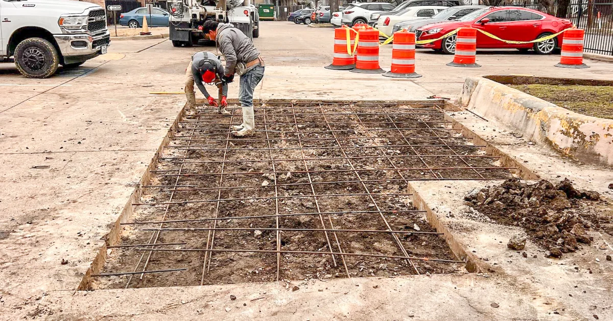 Parking Lot Repair for a Dallas Non-Profit 