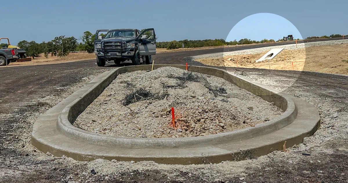 Sloped Culverts for Triangle Shores Community