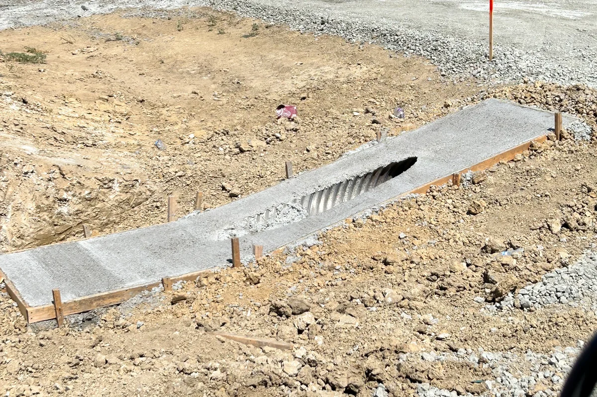 Sloped Culverts for Triangle Shores Community