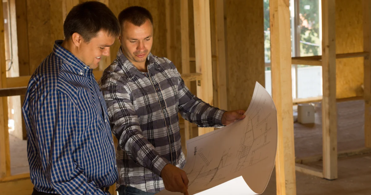 A blueprint for your construction